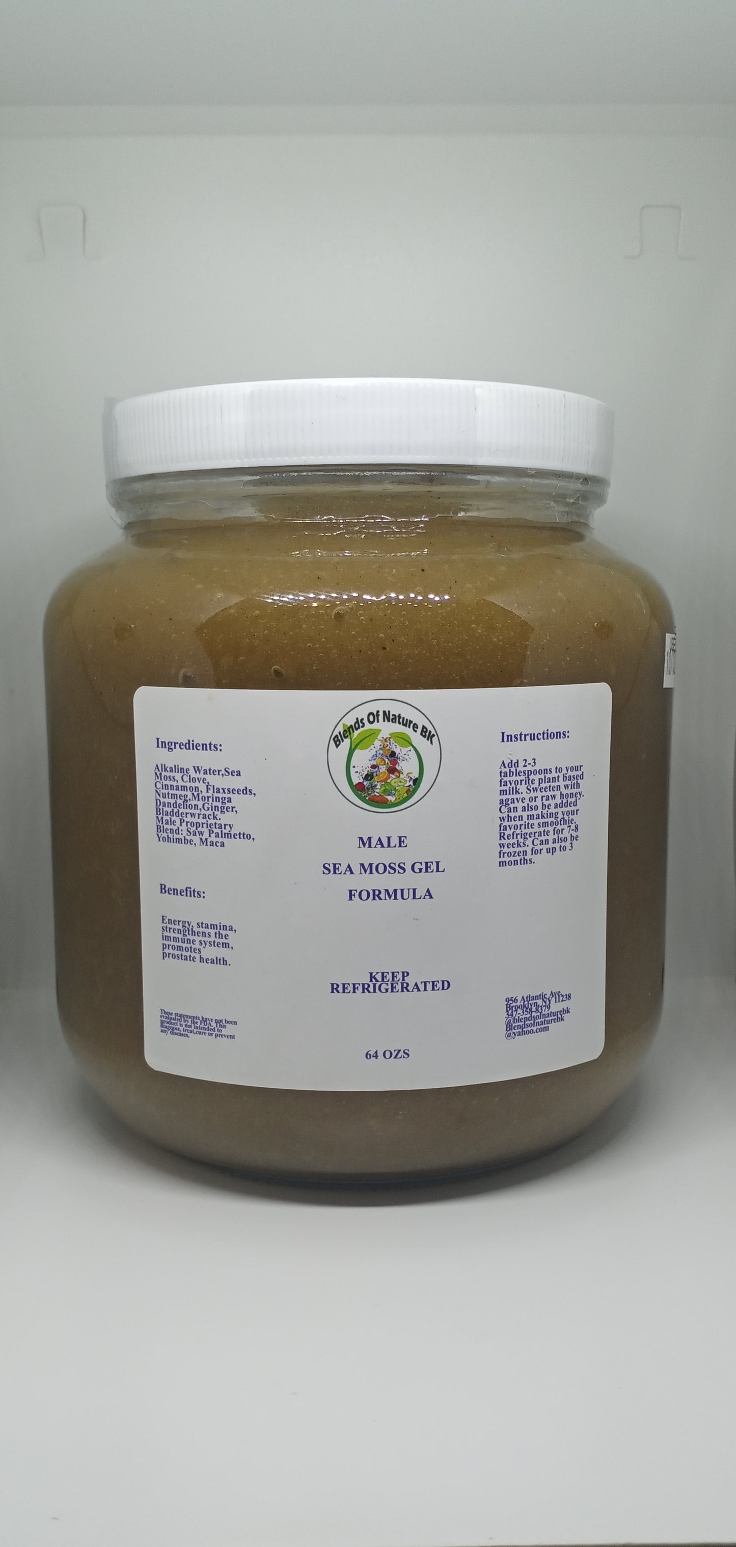 Male Formula Sea Moss Gel