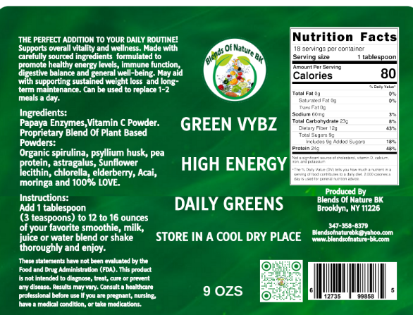 BLENDS OF NATURE BK DO IT YOURSELF DETOX PACKAGE