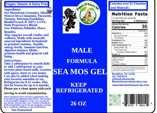 Male Formula Sea Moss Gel