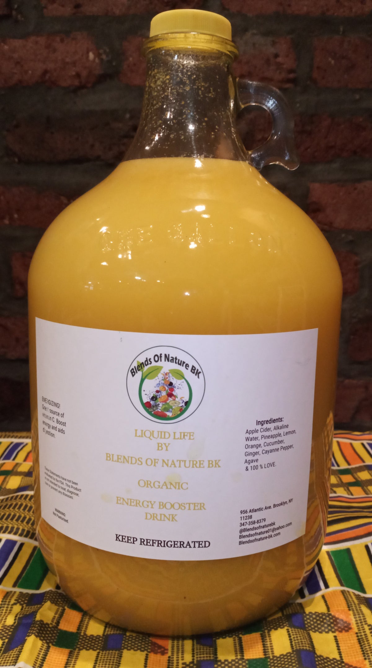 Organic Drinks & Sea Moss Smoothies By The Gallon & Half Gallon
