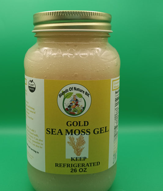 Gold Sea moss gel
