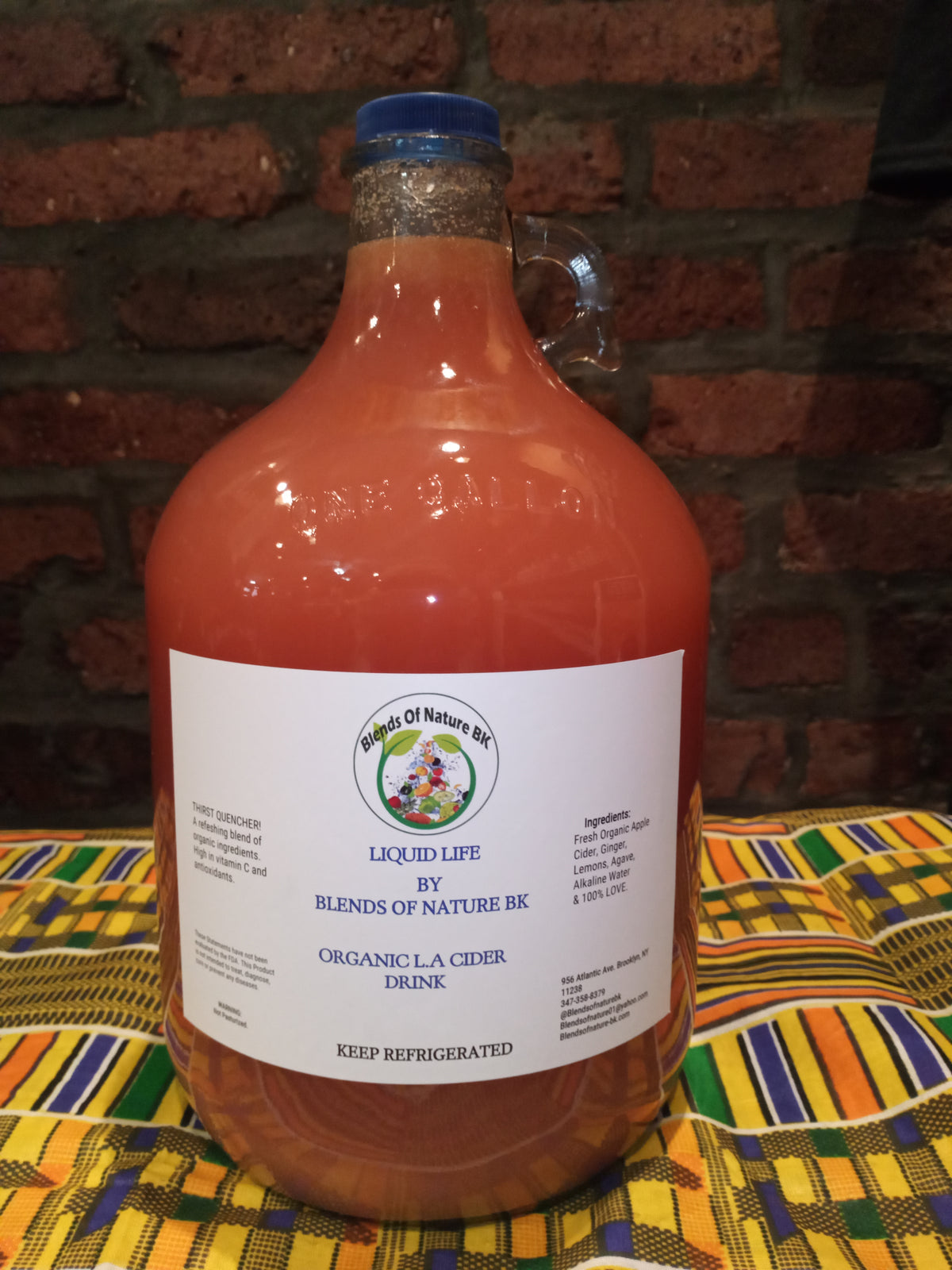 Organic Drinks & Sea Moss Smoothies By The Gallon & Half Gallon