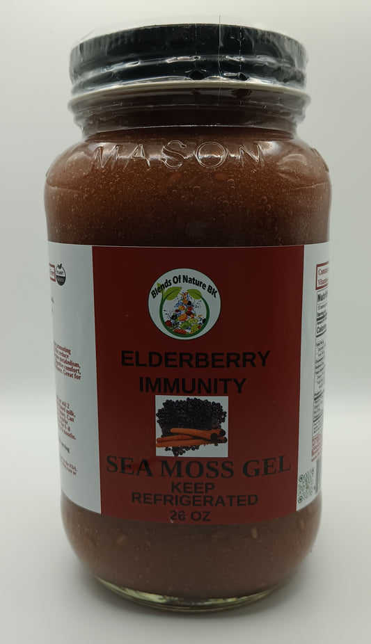Elderberry Immunity Sea Moss Gel