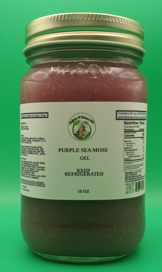 Purple Sea Moss Gel